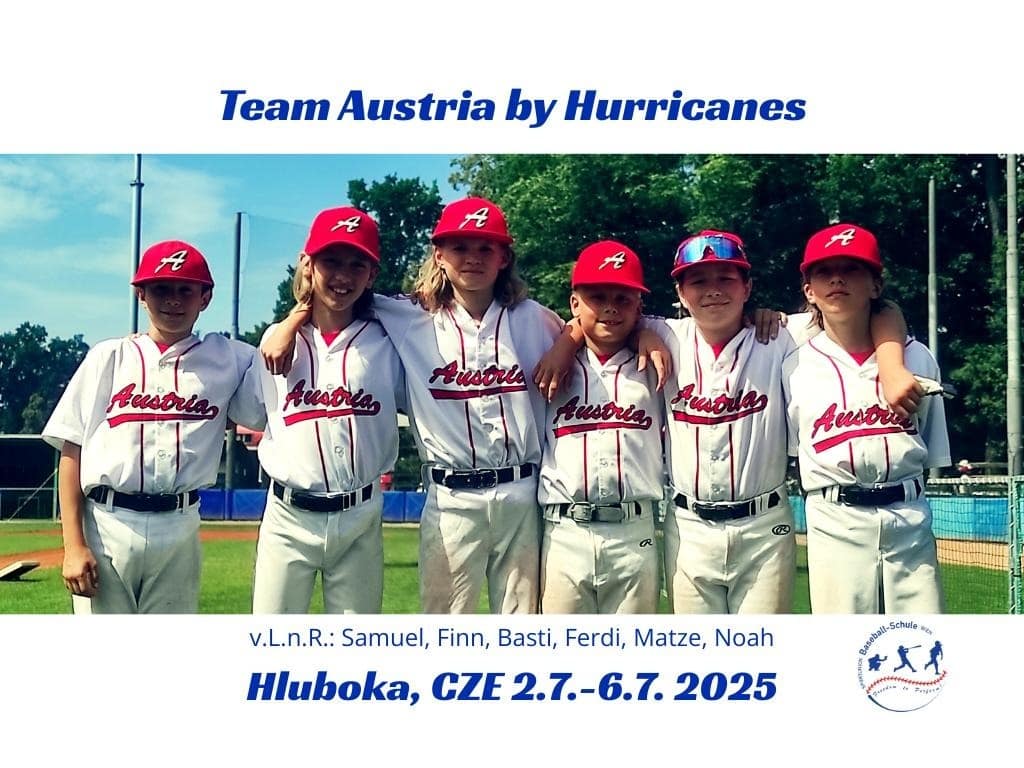 ⚾ Hurricanes im U12 Nationalteam