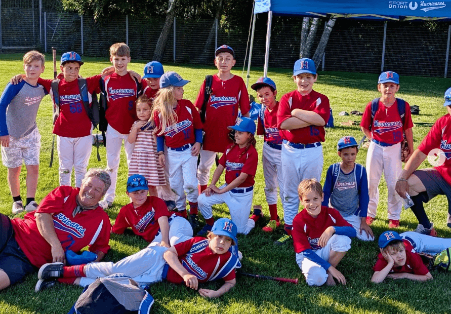 U10 Mannschaft am Feld