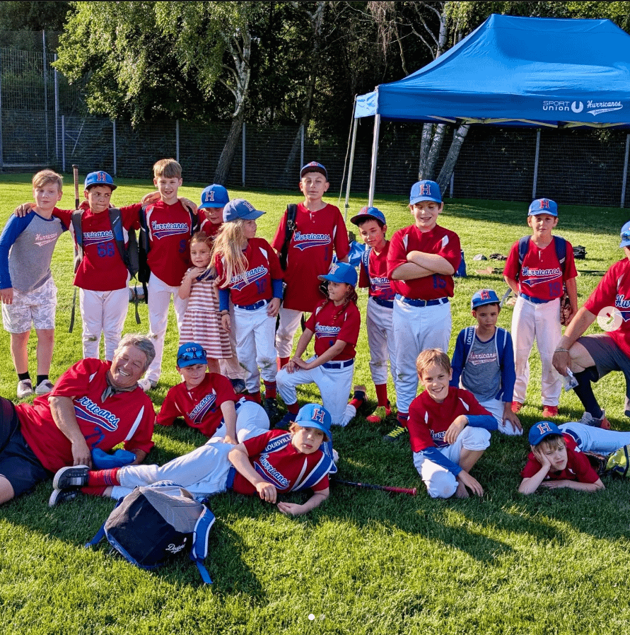 U10 Mannschaft am Feld